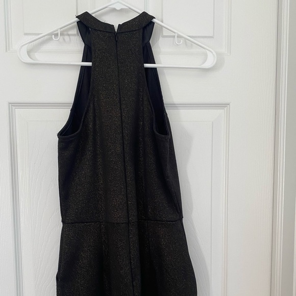 Black romper with gold sparkles - Picture 3 of 4